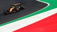 McLaren's British driver Lando Norris races during the third practice session ahead of the Italian Formula One Grand Prix, on September 6, 2025. (Photo by Marco Bertorello / AFP)
