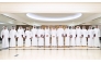 Attorney-General H E Dr. Issa bin Saad Al Jafali Al Nuaimi with the candidates during the inauguration yesterday.