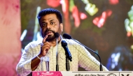 File: Sri Lanka's president and National People's Power (NPP) party leader Anura Kumara Dissanayake addresses his supporters during a rally for parliamentary elections in Colombo on November 11, 2024. (Photo by AFP)

