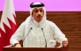 Qatar's Prime Minister and Foreign Minister Mohammed bin Abdulrahman al-Thani addresses a press conference following Israeli strikes in Doha on September 9, 2025. (Photo by Karim Jaafar / AFP)