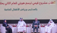  Participants during a panel discussion at the event.
