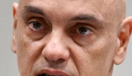 File photo of Alexandre de Moraes. AFP.