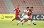 Action during the  U-17 Gulf Cup match between Qatar and Oman. 
