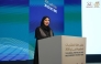 Director of Finance and Administration Affairs Department at MCIT Dr. Bashayer M Al Qashouti addressing the forum, yesterday.
