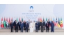 Minister of State for Energy Affairs, H E Saad Sherida Al-Kaabi; Minister of Oil and Gas in the Government of National Unity of Libya, President of 27th GECF Ministerial Meeting, H E Khalifa Rajab Abdulsadiq; and GECF Secretary General Eng. Mohamed Hamel with other dignitaries during the meeting yesterday.