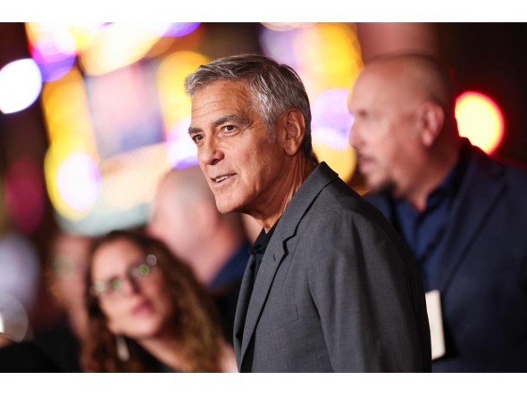 US actor George Clooney attends the AFI opening night premiere of 