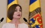 File photo of Moldovan President Maia Sandu.