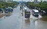  SEMARANG, Oct. 26, 2025 (Xinhua) -- Vehicles wade through flood waters after heavy rain hit Semarang, Central Java, Indonesia, Oct. 25, 2025. (Photo by Kalila/Xinhua). Photo used for representational purposes.