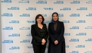 NHRC Chairperson HE Maryam bint Abdullah Al-Attiyah with Executive Director of UN Women Sima Bahous.