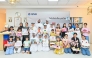 QNB Officials with participants during 'The Junior Entrepreneur' programme.