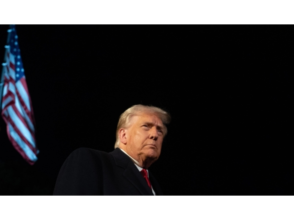 US President Donald Trump. Pic: Peter W Stevenson/The Washington Post
