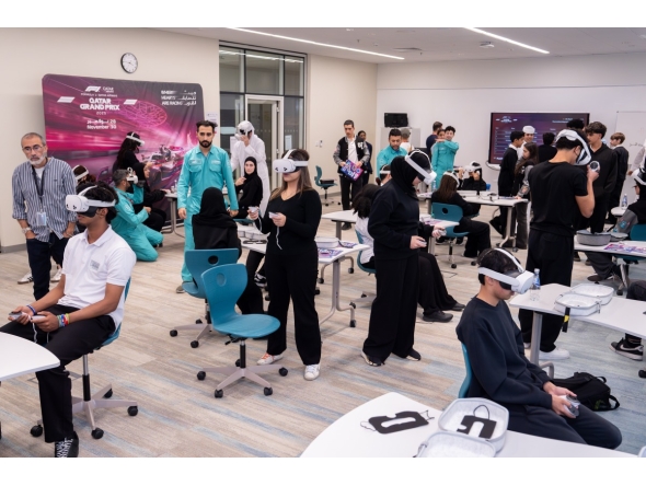 The Tour inspired 1,000 students across Qatar with hands on experiences in motorsport, technology and community engagement. 

