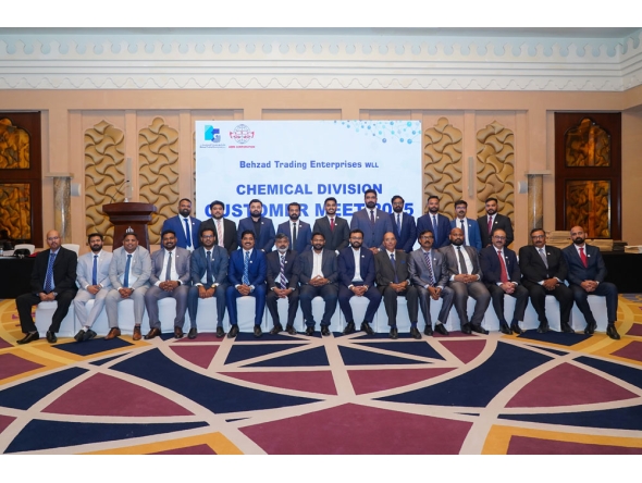 Officials during the meeting at Hotel Sharq Village in Doha.