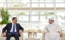 QFZ CEO Sheikh Mohammed bin Hamad bin Faisal Al-Thani and Minister of Trade in the Republic of Iraq during the meeting.