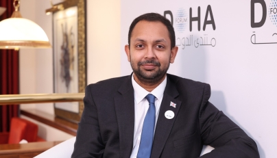 British Ambassador to Qatar H E Neerav Patel during an interview with The Peninsula at Doha Forum. Pic: Rajan Vadakkemuriyil/The Peninsula