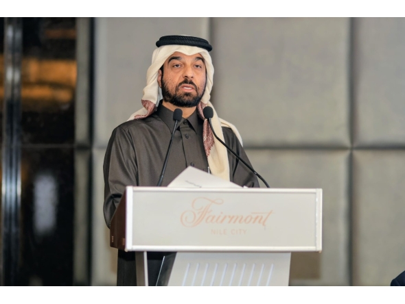 Secretary-General of the Doha-based Arab Network of National Human Rights Institutions H E Sultan bin Hassan Al Jamali addressing the ceremony.