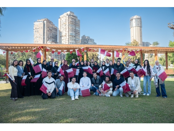 EAA volunteers during their visit to Cairo.