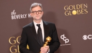 US filmmaker Paul Thomas Anderson, winner of the Best Motion Picture - Musical or Comedy Award for 
