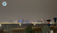 A view of Doha skyline from Ras Abu Aboud 974 Beach, on March 21, 2025. Photo by Vishnu Prasad KS / The Peninsula