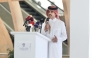 Chairman of the National Sports Day Committee 2026 and President of the Qatar Sports for All Federation Abdulrahman bin Muslim         Al Dosari speaking during the press conference. 