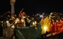 Supporters of Senegal痴 national football team celebrate their arrival in Dakar on January 20, 2026. Photo by Carmen Abd Ali / AFP