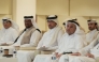 Minister of Justice and Minister of State for Cabinet Affairs H E Ibrahim bin Ali bin Issa Al Hassan Al Mohannadi and President of QU Dr. Omar Al-Ansari and others during the ceremony.