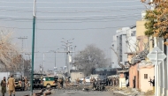 Security personnel inspect the blast site after an attack by Baloch separatists in Quetta on January 31, 2026. (Photo by Adnan Ahmed / AFP)
 