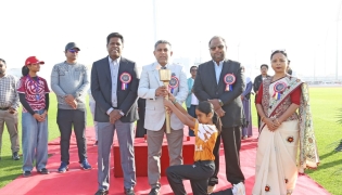 Officials, guests and staff during the event. 