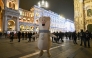 Milo, mascot of the Milano Cortina 2026 Olympics, is pictured at the Piazza Duomo prior to the Olympic Torch Relay in Milan, Italy, on February 5, 2026, on the eve of the opening of the Milano Cortina 2026 Winter Olympic Games. (Photo by Piero Cruciatti / AFP)
 
