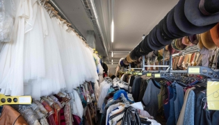 This photograph shows costumes items from the Geneva opera house stored at a warehouse near Geneva on February 5, 2026. (Photos by Harold Cunningham / AFP)