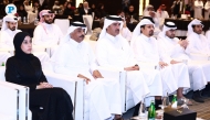 Chairman of the Administrative Control and Transparency Authority Hamad bin Nasser Al Misnad, Chairman of QCPA Dr. Sultan bin Hassan Al Dhabet Al Dosari with other dignitaries during the conference, yesterday. Pic: Rajan Vadakkemuriyil/The Peninsula
