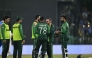 :Pakistan's head coach Mike Hesson (2R) speaks with players during the 2026 ICC Men's T20 Cricket World Cup group stage match between India and Pakistan at the R Premadasa Stadium in Colombo on February 15, 2026. (Photo by Ishara S.KODIKARA / AFP)