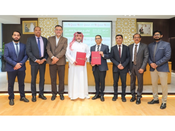 Officials during the signing ceremony. 