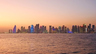 The evening view of the Doha skyline from Old Doha Port, captured by The Peninsula reader, Mithun Kumar P.