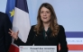 France's Government Spokesperson Maud Bregeon gestures as she addresses media during a press conference following the weekly cabinet meeting in Paris on March 11, 2026. (Photo by Thomas SAMSON / AFP)

