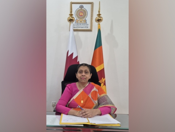 Sri Lankan Ambassador H E Sithra Khan Azard