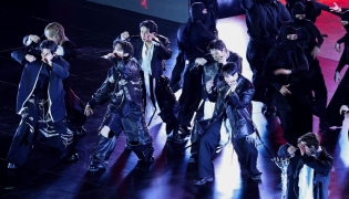 K-pop boy group BTS perform during their concert at Gwanghwamun Square in Seoul on March 21, 2026. (Photo by Kim Hong-Ji / POOL / AFP)