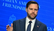 US Vice President JD Vance speaks during a joint press conference with the Hungarian Prime Minister (unseen) in Budapest, Hungary, April 7, 2026. (Photo by Attila Kisbenedek / AFP)
