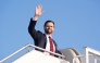 US Vice President JD Vance waves as he boards Air Force Two after attending talks on Iran in Islamabad on April 12, 2026. (Photo by Jacquelyn Martin / POOL / AFP)