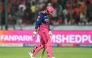 Rajasthan Royals' Indian cricket player Vaibhav Sooryavanshi walks back to the pavilion after his dismissal during the 2026 Indian Premier League (IPL) T20 match between Sunrisers Hyderabad and Rajasthan Royals at the Rajiv Gandhi International Stadium in Hyderabad on April 13, 2026. (Photo by Noah SEELAM / AFP)