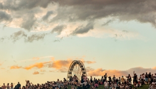 A general view of atmosphere during the 2026 Coachella Valley Music and Arts Festival on April 12, 2026 in Indio, California. Photo by Matt Winkelmeyer / GETTY IMAGES NORTH AMERICA / Getty Images via AFP