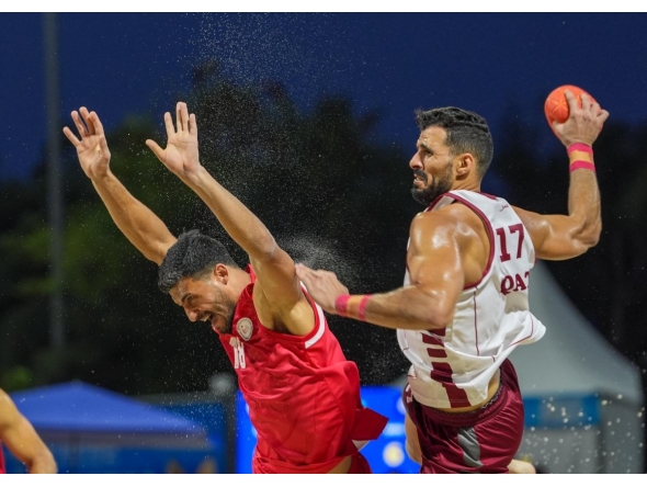 Qatar beat Bahrain to reach the final.