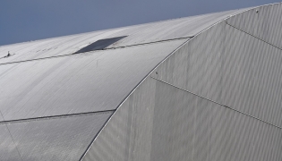 This photograph taken on April 23, 2026 shows a 