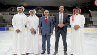 Ambassador of Canada to Qatar H E Karim Morcos, Ambassador of Mexico to Qatar H E José Guillermo Ordorica Robles and President of the Qatar Winter Sports Committee Majid Rashid Al-Sulaiti were among the attendees at the opening ceremony.