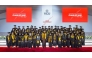 VCUarts Qatar Dean Amir Berbić with the class of 2026.