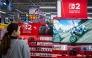 A customer visits the gaming section for Nintendo products at a shop in Tokyo on May 7, 2026. (Photo by Philip Fong / AFP)