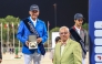Head of the Judging Committee for the Championship Ahmed Badawi honoured top three riders of the Diamond Tour. 