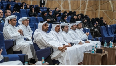 Ministry of Justice officials during the event. 