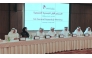 QC Chairman Sheikh Khalifa bin Jassim bin Mohammed Al Thani with other officials during the meeting.
