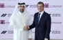 CEO of QIA Mohammed Saif Al-Sowaidi with Chairman and CEO of General Atlantic Bill Ford.